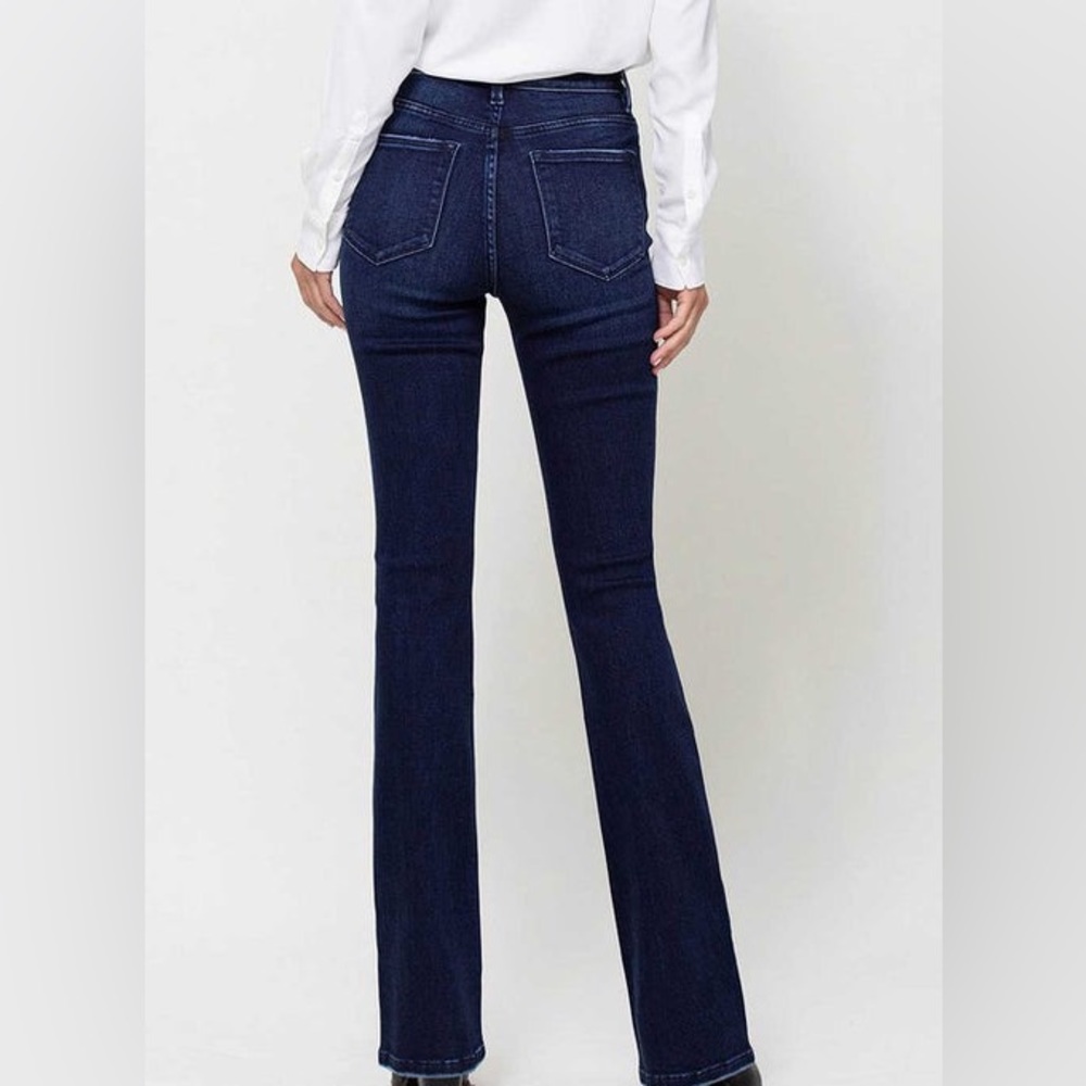 Flying Monkey | High Rise Mini Flare Super Soft Jeans | 26 | Tall 36 inseam